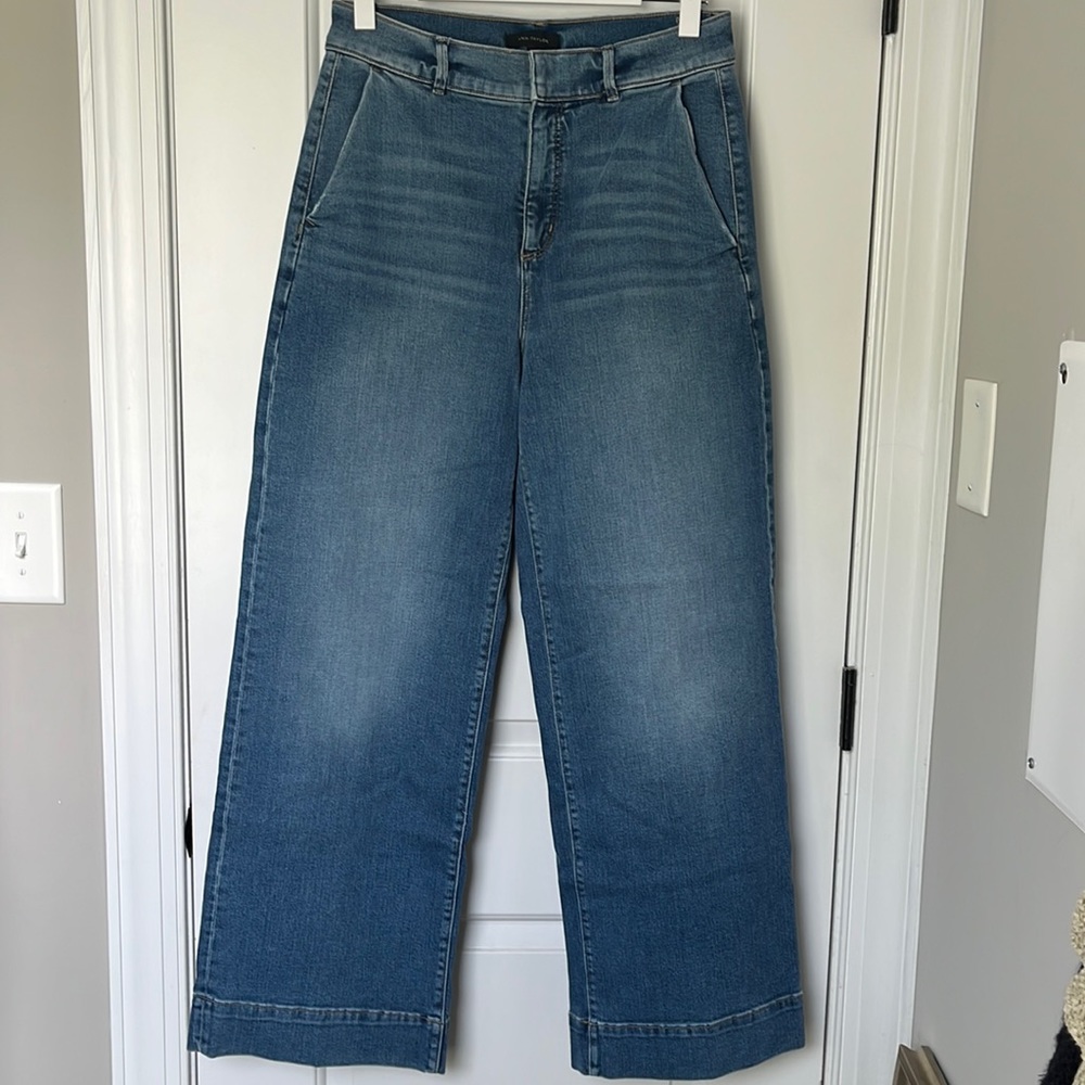 Ann Taylor High Wasted Boot Cut Jean